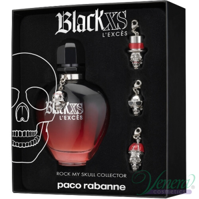 Paco Rabanne Black XS L'Exces EDP 80ml pentru Femei Rock My Skull Collector AROME PENTRU FEMEI