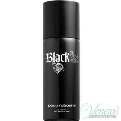 Paco Rabanne Black XS Deo Spray 150ml for Men Face Body and Products