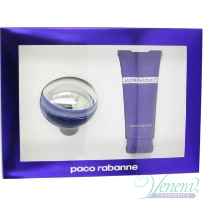 Paco Rabanne Ultraviolet Set (EDT 80ml + Body Lotion 100ml) for Women Sets
