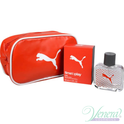 Puma Time to Play Man Set (EDT 40ml + Cosmetic Bag) for Men Sets