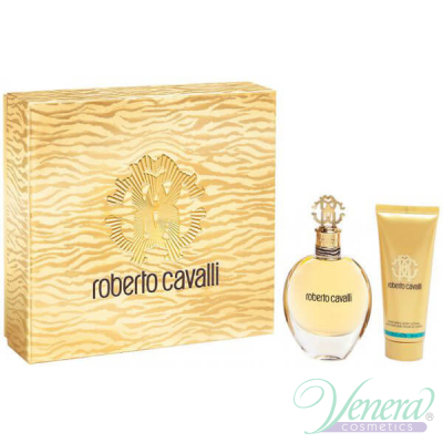 Roberto Cavalli Eau de Parfum Set (EDP 30ml + Body Lotion 75ml) pentru Femei Seturi