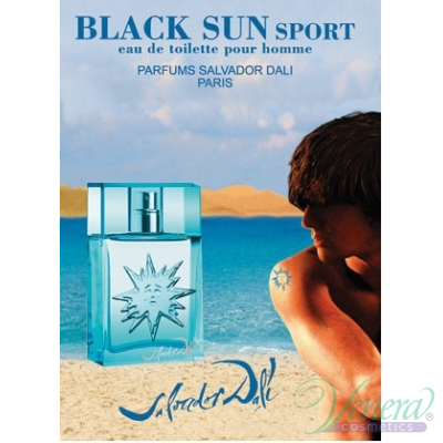 Salvador Dali Black Sun Sport EDT 50ml pentru Bărbați Men's Fragrance