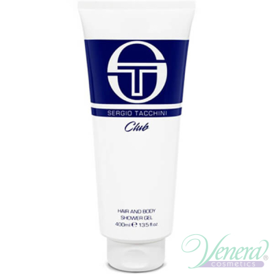 Sergio Tacchini Club Shower Gel 400ml pentru Bărbați Face Body and Products