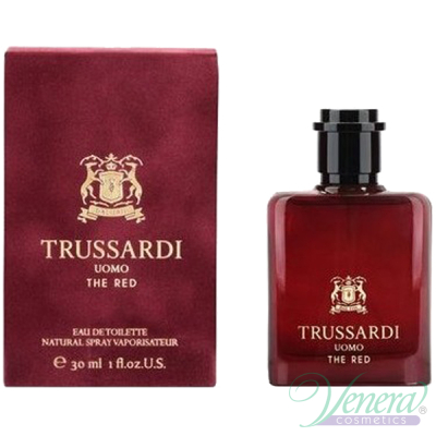 Trussardi Uomo The Red EDT 30ml pentru Bărbați Men's Fragrance