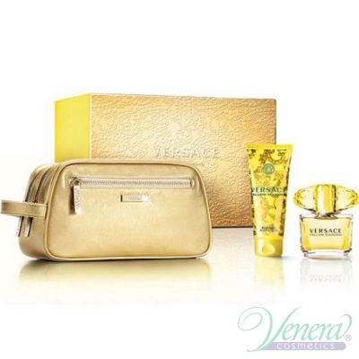 Versace Yellow Diamond Set (EDT 90ml + BL 100ml + Bag) for Women Sets