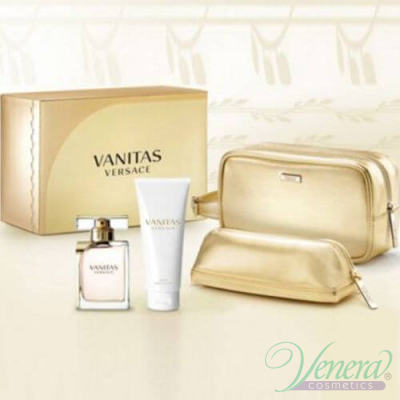 Versace Vanitas Set (EDP 100ml + BL 100ml + Bags) pentru Femei Seturi